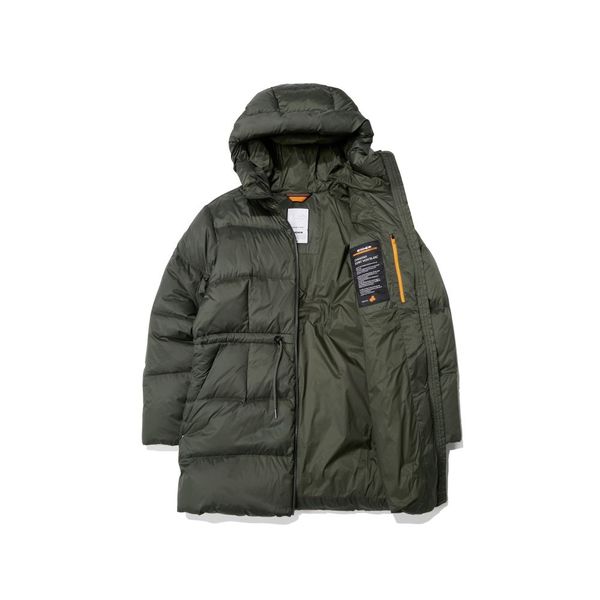 Eider Jachetă lungă căptușită cu puf de gâscă pentru femei, Go Light Goose, Dww23549k8