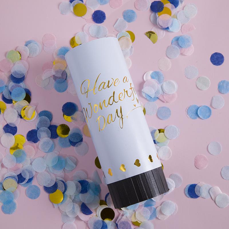 Handheld Birthday Cake Party Celebration Hand-twisted Spray Nozzle Wedding Dessert Table Firecrackers