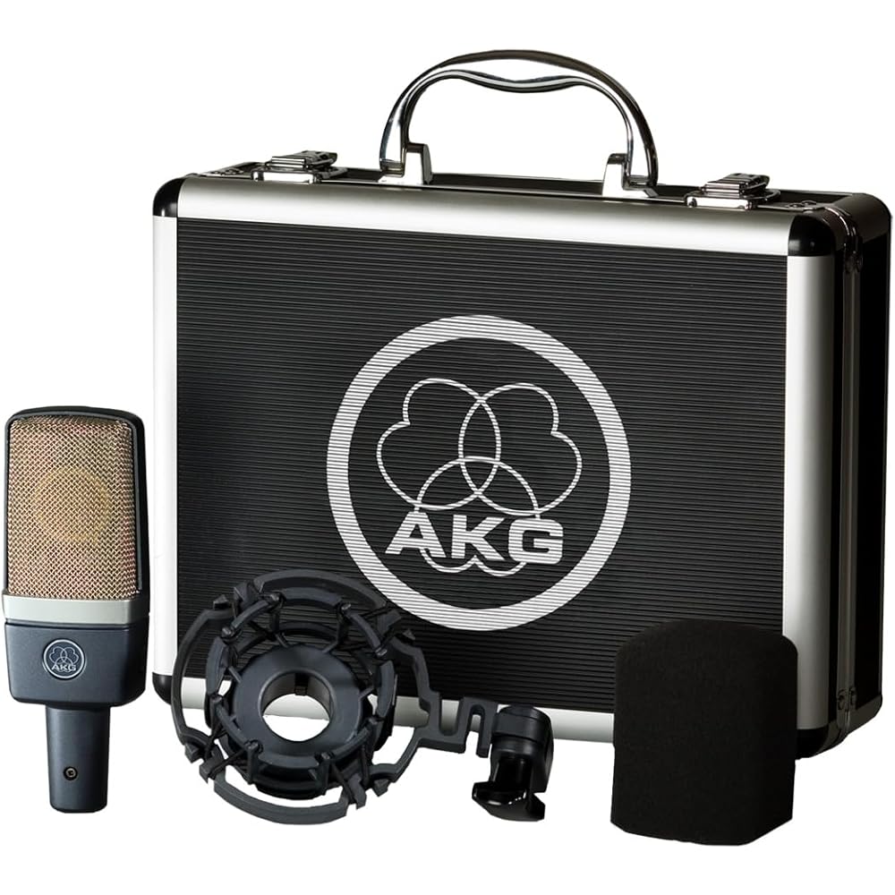 AKG (Arker Game) C214-Y4 [diaphragm Equivalent To C414 XL II, Ideal for Collecting Vocals/acousti...