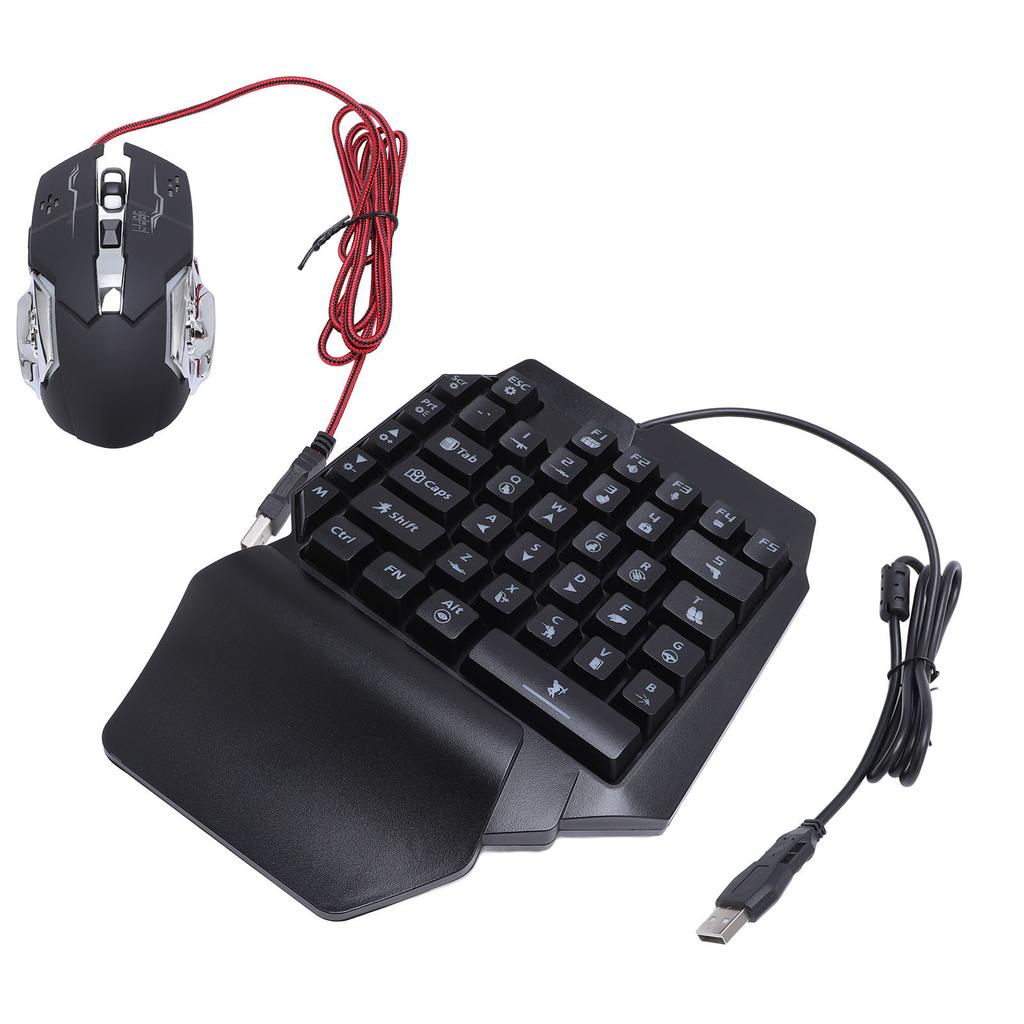 Gaming Keyboard Mouse Converter Mouse Pad Phone Stand Wired Game Keyboard Mouse Adapter for Phone Ta