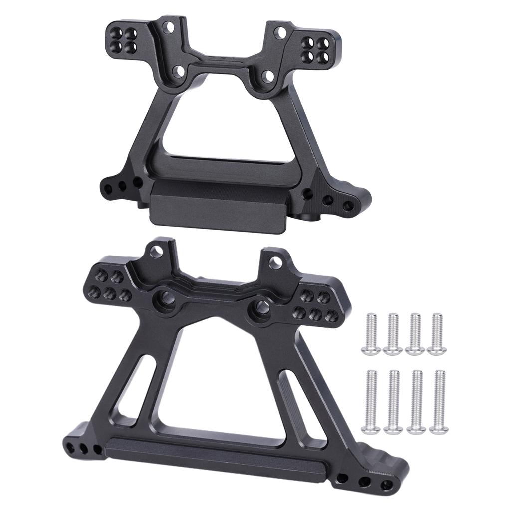 1Set Aluminum Alloy Front and Rear Shock Tower for 1/10 Traxxas BL-2S Slash 4x4 4WD RC Car Replacement Upgrade Parts