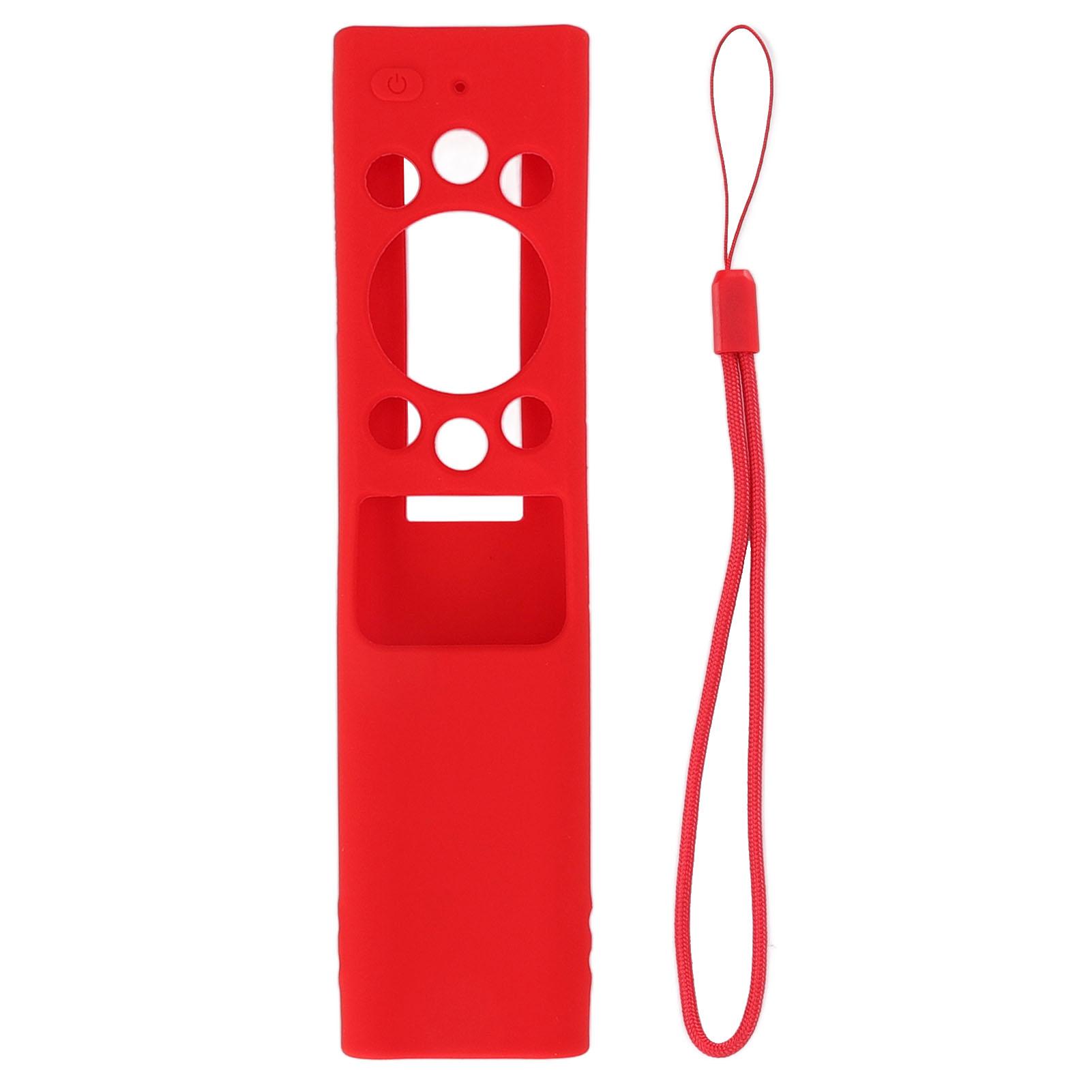 

Чохол для пульта дистанційного керування телевізором. Силіконова шкіра. Захисний чохол для дистанційного керування, що миється, не ковзає, для SAMSUNG BN59 червоний