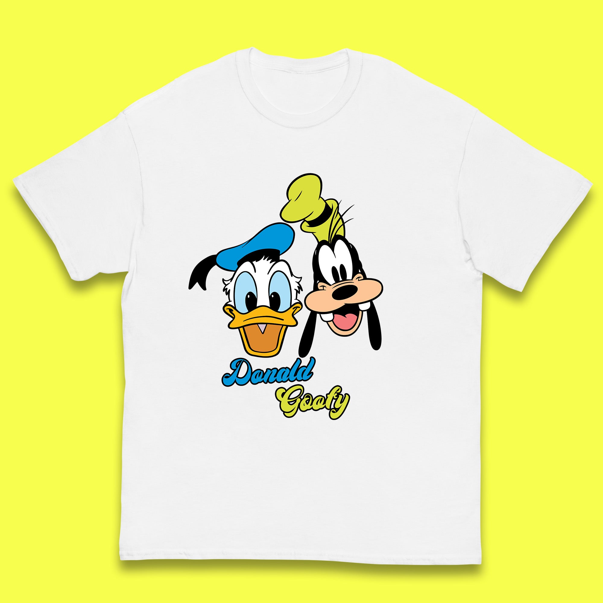

Disney Cartoon Characters Donald Duck And Pluto Goofy Face Disney World Trip Disney Vacation Kids T Shirt 150
