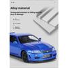 1/32 Scale Nissan GTR-R34 Alloy Car Model, Lluminated Wheels & Engine Sounds, Kids Collectible Racing Toy, Fun for Racing Fans