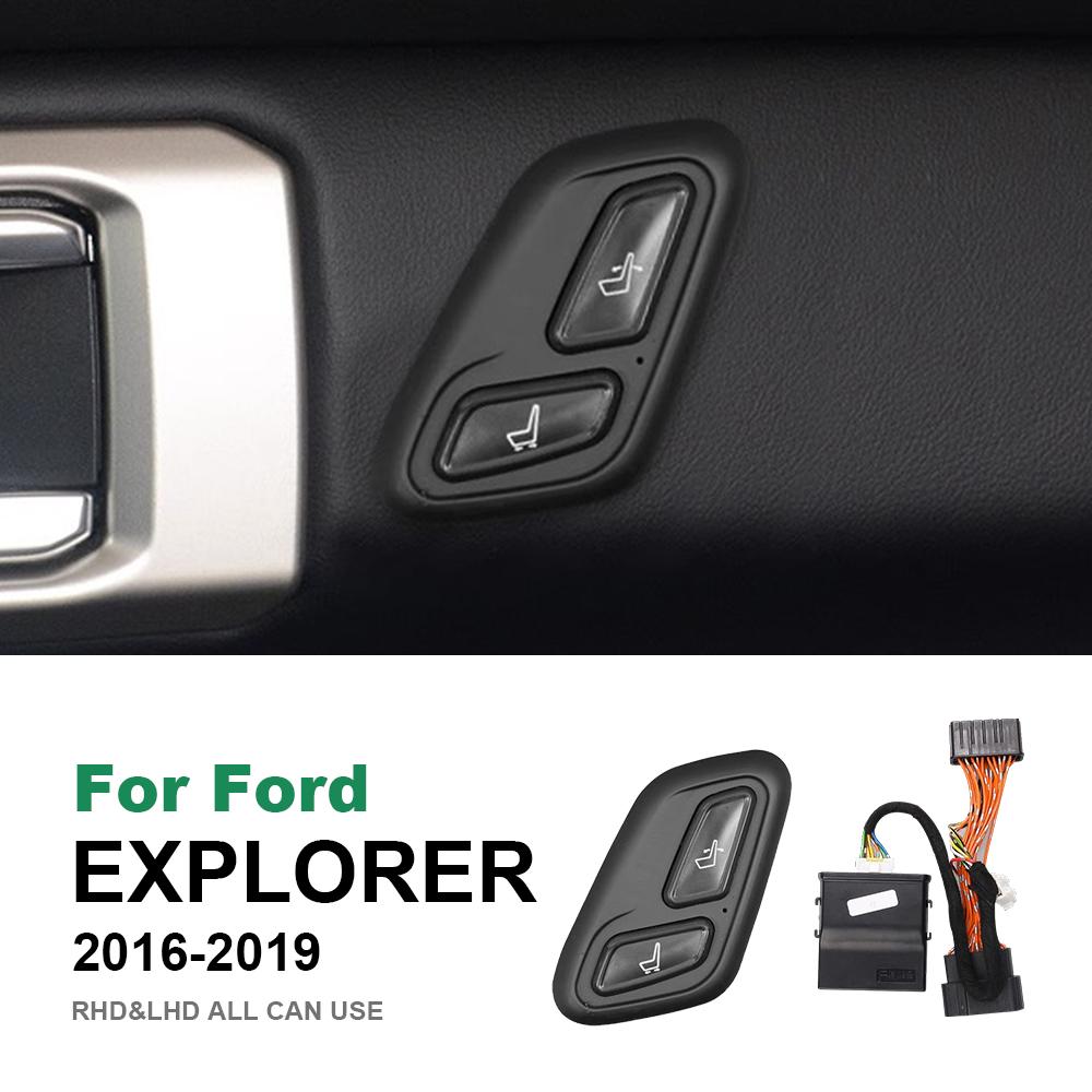 For Ford Explorer 2016 2017-2021 2022 2023 2024 Co-Pilot Seat Add Adjustable Button Passenger Seat Wireless Button Upgrade Tools
