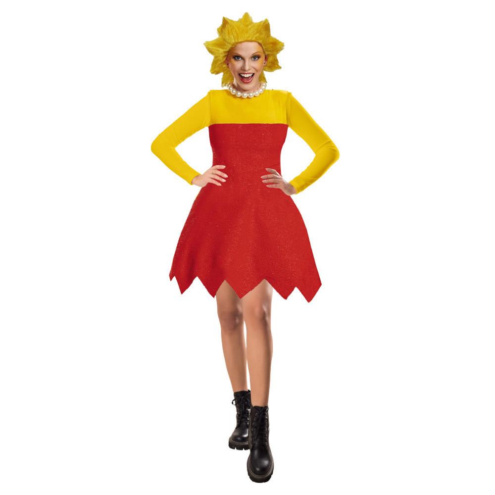 

Симпсоны Анимированный Ролевой Набор Сценическое Представление Ролевая Игра Семья Lisa,Adult 170cm