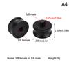 3/8 Inch Female To 1/4 Inch Male Threaded Adapter Monopod Mount Adapter Tripod