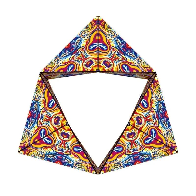 NEW Geometric Variable Magnetic Cube 3D Decompression Thinking Training Children's Puzzle Puzzle Cube Decompression Toys