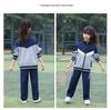 Primary School Spring/Autumn Sportswear: 3-Piece POLO Set with Summer Short Sleeve Garden/Class Uniforms