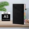 2026 A5 Textured Pu Portable Agenda Book English Calendar Book Notepads Creative Daily Planner Reminder Desktop Date Calendar