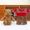 Cartoon Sweater, Bear Plush Toy Casual Pants, Teddy Bear Home Decorations for Friends Birthday Gift Redemption