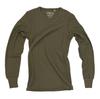 Avirex Daily Thermal V-Neck Tee, Men's Size Small, 6163462, 075 Olive