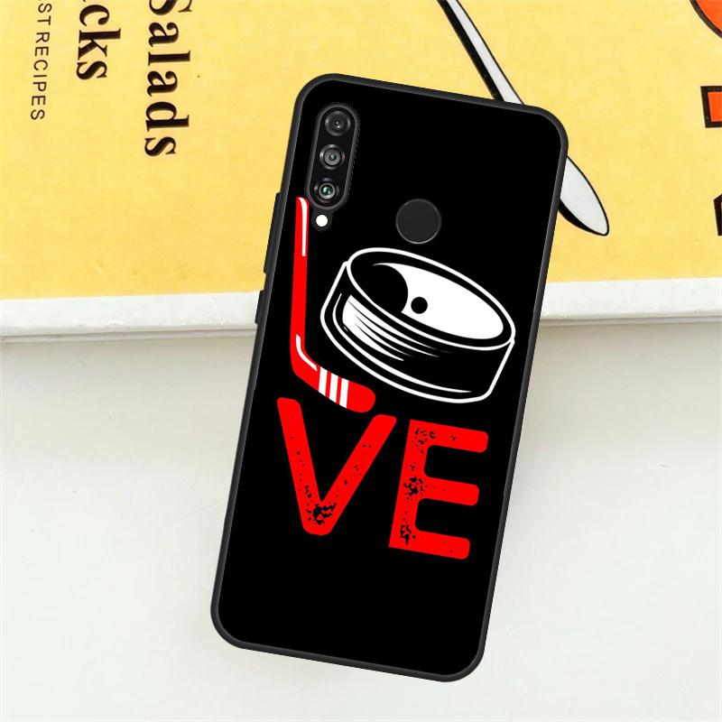 Ice Hockey Player For Huawei Nova 11i 8i 7i 3i Nova 10 9 SE 5T Y60 Y70 Y90 Y61 Y91 P20 P40 Lite P30 Pro Case