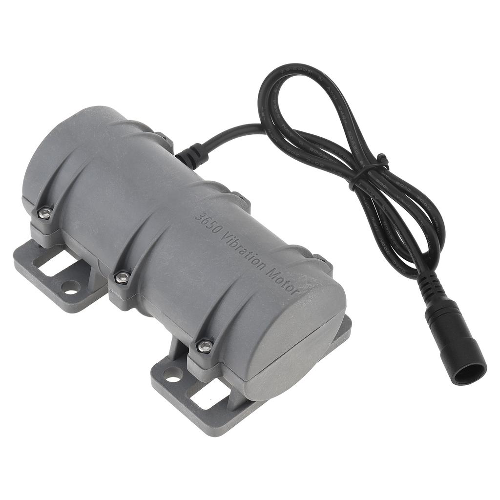 3650 Vibrační motor DC 12V až 24V 3800 ot/min Silné vibrace Průmyslová kvalita Masážní postel Křeslo Nástroje Robustní plastový kryt