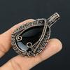 Black Onyx Jewelry, 999 Copper Wire Wrapped Pendant Handmade Gemstone Jewelry, Gifts For Wife Brand New Pendant