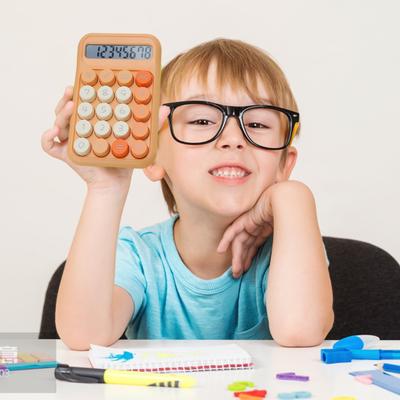 Calculator with Big Button Anti-Slip Pad Design LCD Display Accurate Calculation