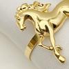 6Pcs Napkin Buckle Animal Shape Decorative Alloy Wedding Horse Napkin Ring Decor Accessories