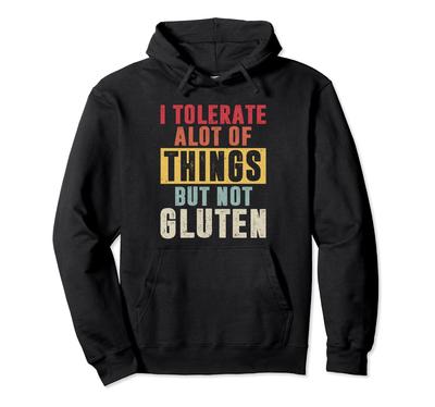 Gluten Zöliakie Glutenfrei Anti Gluten Hoodie