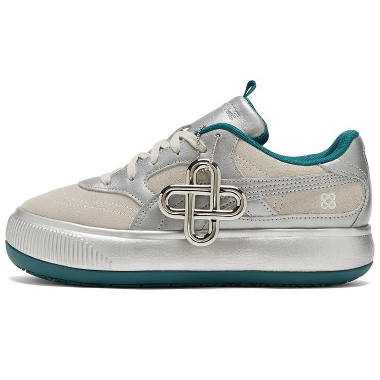 (WMNS) PUMA Pronounce x Suede Mayu 2 Silver Ultra Violet Women s 384106-01 EU 37