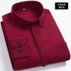 Toamnă/Iarnă New Bumbac velur, Plus Size Cămăși Casual Top pentru bărbați Solid