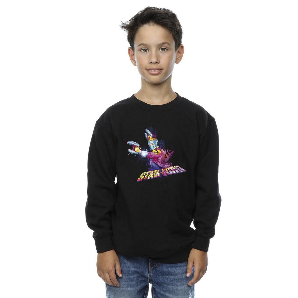 Marvel Jungen Guardians of the Galaxy Abstraktes Star Lord Sweatshirt