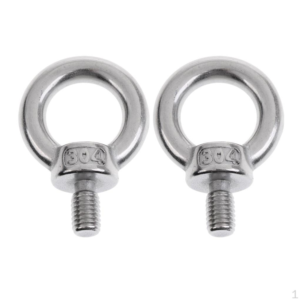 

Нержавеющая сталь 304 DIN 580 Машинное плечо Морское M8x13мм 2x