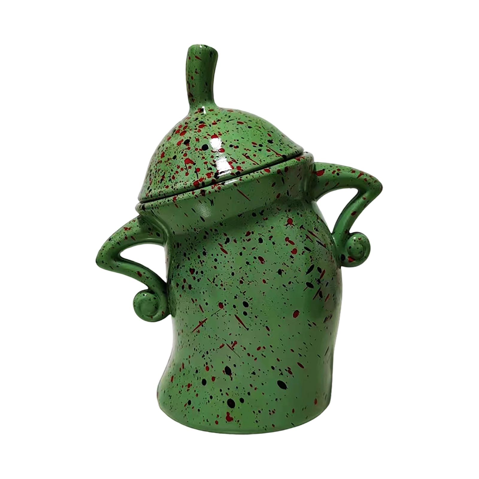 

Funny Cup Decorations, Home Garden Set, Cup Storage, Creative Decoration Design Art One Size зелёный