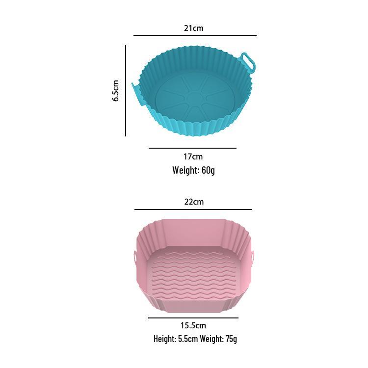Air Fryer Silicone Baking Mat - Food Grade, High Temperature Resistant