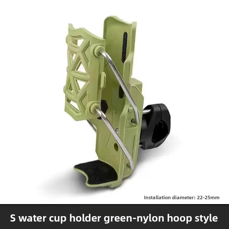 360 Degree Adjustable Bike Motorcycle Handlebar Cup Holder Cage For Water Bottle MTB Road Cycling ADV Motorbike Mount Accessory