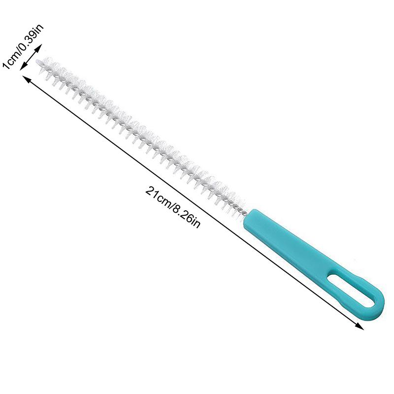 Kitchen Cleaning Brushes Nylon Wire Bottle Straw Brush Household Cleaning Brush Cup Tube Bottle Straw Washing Cleaner Brush Tool