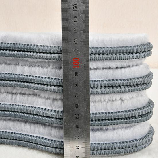 Yousheng 3 Pairs Thermal Fleece Lined Shoe Insoles Thick Warm Comfort Cushion for Cold Weather Breathable Moisture Wicking Insoles