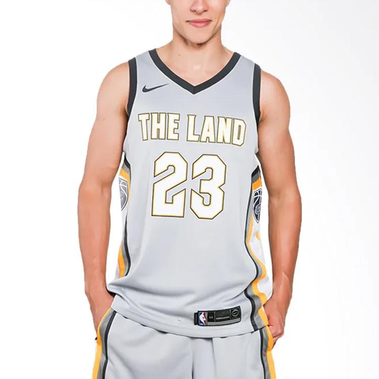 Nike Basketball Jersey Men's Gray 912087-007