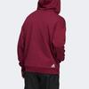 Adidas Dame 8 Basketball Hoodie With Print Men Tops Burgundy HB5466