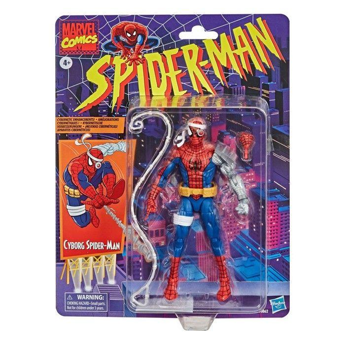 Hasbro - Spider-Man Marvel Retro Collection - Figurine Cyborg Spider-Man 15 cm