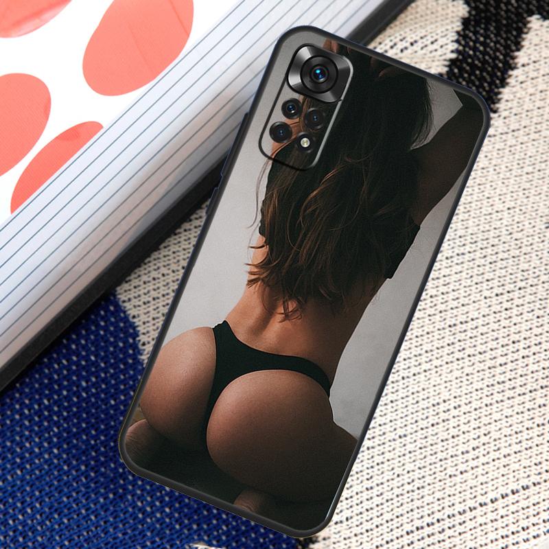 Sexy Bikini Underwear Girl Case For Xiaomi Redmi Note 12 8 9 10 11 Pro 9S 10S 11S 8T Redmi 10 12C 9C 10A 10C Coque