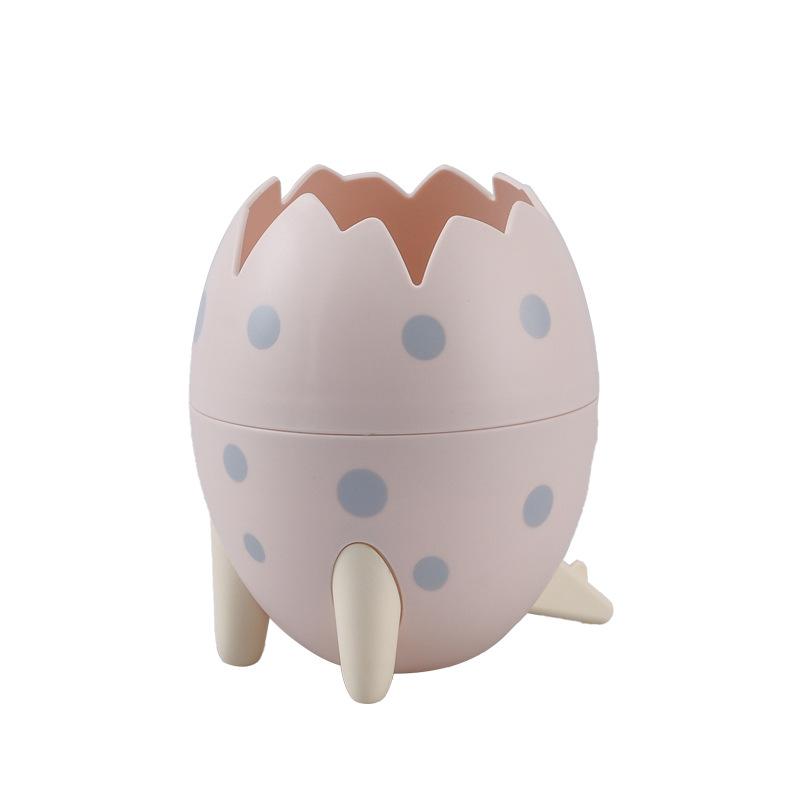 Pen Holder Desktop Cartoon Snail Dinosaur Office Pen Holder Gift Stationery Storage Box Makeup Brush Storage Bucket