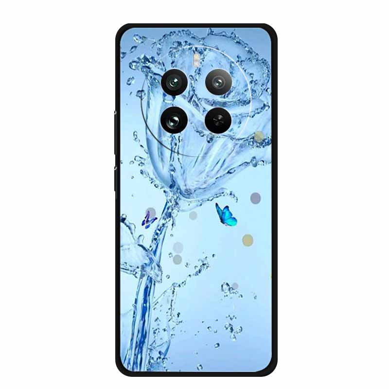 For OPPO Realme 12 4G Case TPU Animals Soft Silicone Back Cover Phone Cases For Realme12 4G Wolf Protective Original Cool Funda