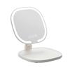 LED Makeup Mirror with Light, 1X/3X Magnification, Portable Foldable Travel Cosmetic Vanity Mirror, Ideal for Women