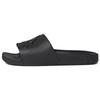 New Adilette Aqua Slides Core Black Logo IF7371