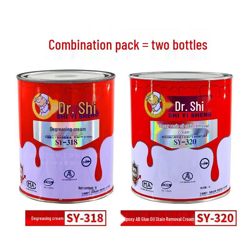 Dr. Shi Stone Degreaser & Oil Stain Remover for Granite and Marble