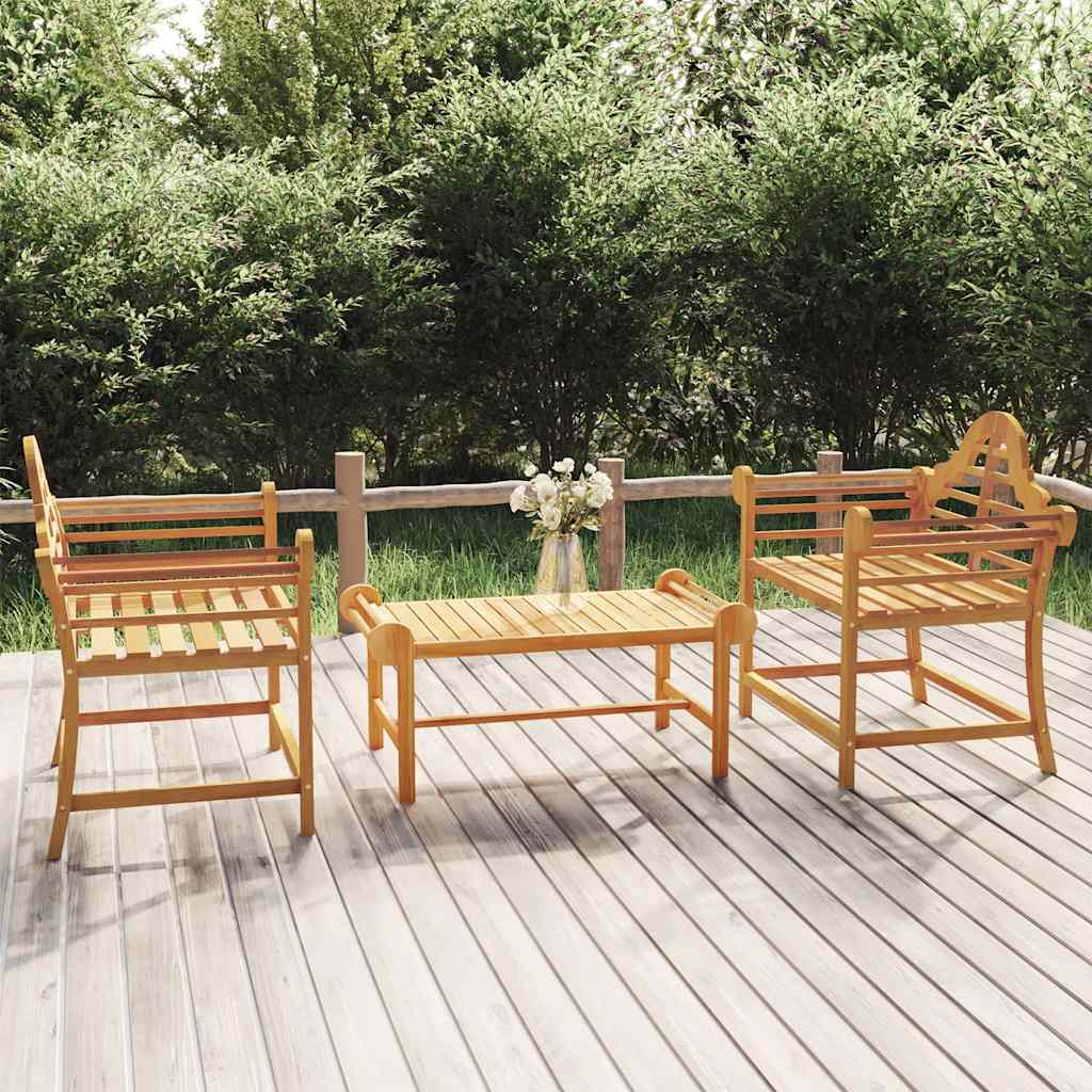 Garden Chairs 2 Pcs. 91 X 62 X 94 Cm Solid Teak Wood