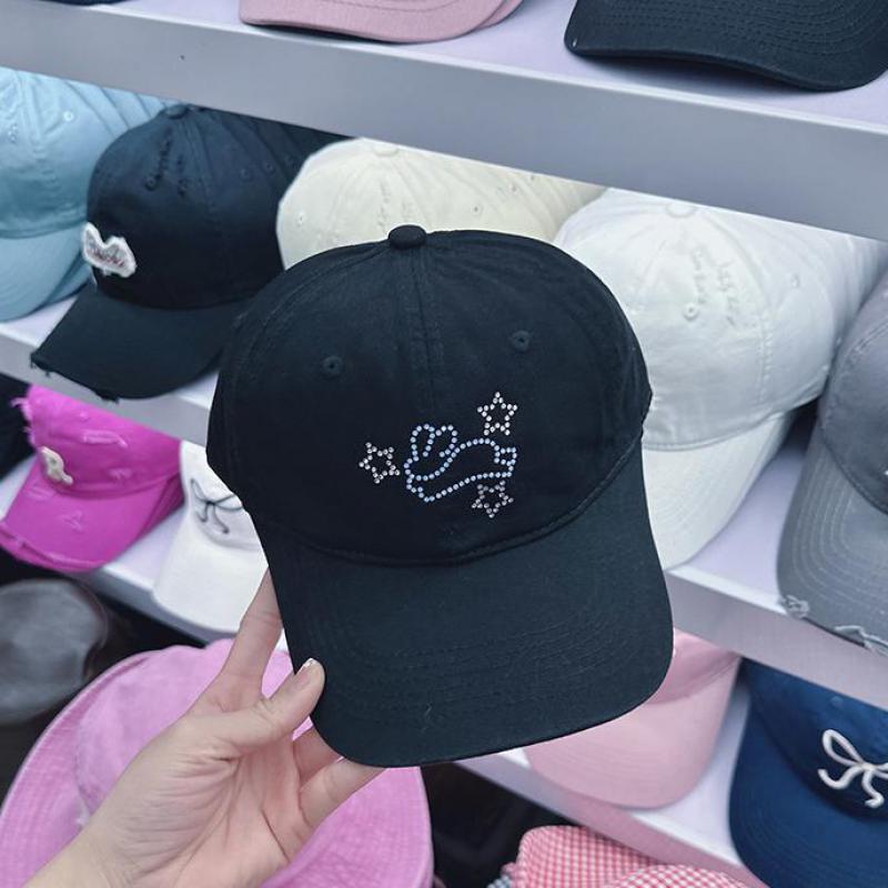 Baseball Cap For Women Wide Brim Big Head Cartoon Snapback Summer Hats For Women Sunshade Dad Hat Female New Casual