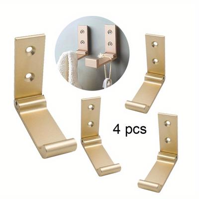 4 buc Umeraș pliabil Cârlig pliabil Suport pentru cârlig pliabil pentru montaj pe perete Cârlige pentru haine din aliaj de aluminiu Cârlig modern pentru prosoape