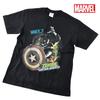 EVERSOUL Marvel Kurzarm WHAT IF Captain American Comicfigur Größe M T-Shirt, Zombies, Amerika, Merchandise, Geschenk, Herren, Schwarz, [Gebraucht]