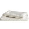Ultra Low Profile Buckwheat Hull Pillow Neck Support Single Bed Cotton Cover Hypoallergenic Thin Adults