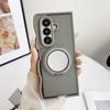 Big Wave Mirror Magnetic Mobile Phone Case Is Suitable for Samsung ZFOLD7 Rotating Bracket Matte Protective Cover Left and Right Folding