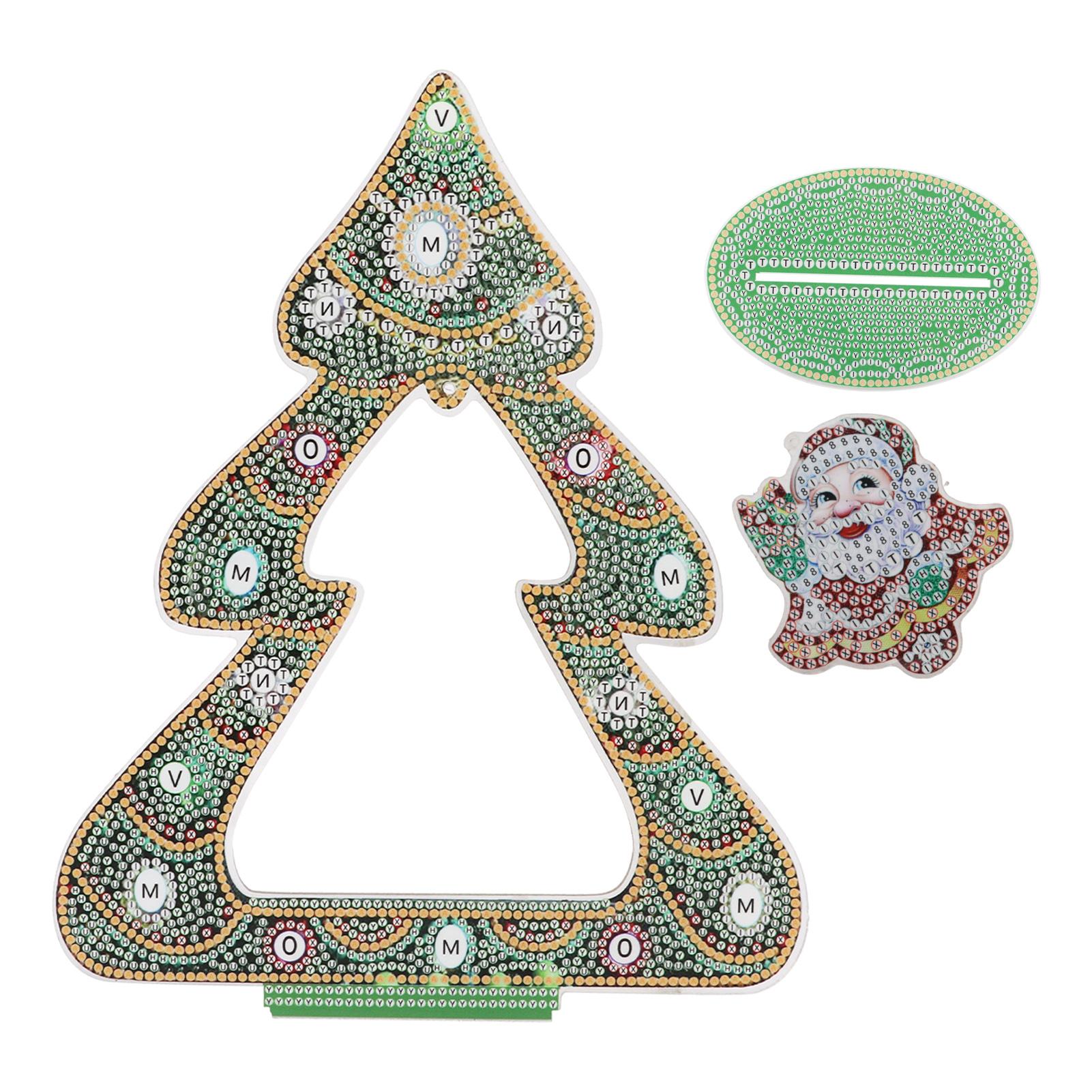 Rhinestone Painting Consummate Crafts DIY Production Acrylic Material Crystal Christmas Tree