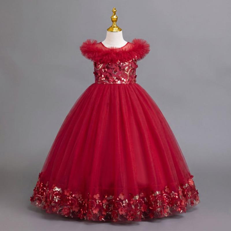 Prinzessinnen-Tüllkleid für Mädchen, für Kinder von 3 bis 12 Jahren