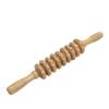 Manual Wooden Fascia Massage Roller for Leg Thigh Trigger Point Massager Stick Body Shaping Sculpting Tools