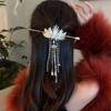 1Pcs Luxury Chinese Headwear Angel Wing Hairpin Alloy Tassels Hair Sticks Women Daily Hair Clip Sweet Hair Accessories